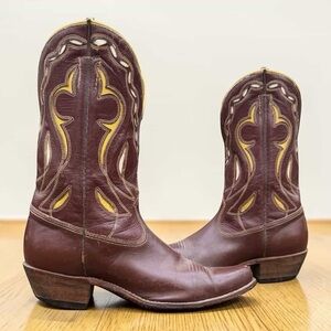 Early 1960s Western Pee-Wee Boots — Women’s 6.5 Vintage Cowboy Cowgirl Boots
